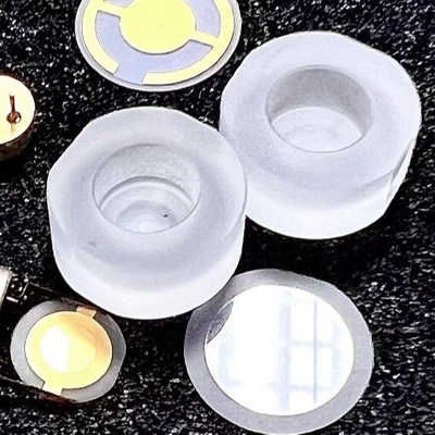 SAW Filtre Piezo Osilatör Rezonatör Hızlandırıcı için 100um Tek Kristal Kuvars Gofret