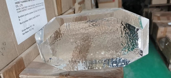 Aşırı Dayanıklılık ve Kesin Zamanlama Tek Kristal Kuvars Waferler Diametresi 3" 4" 6"
