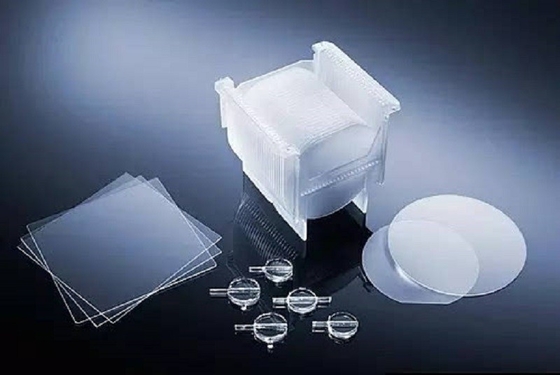 3 İnç Dia 76.2mm Safir Substrat Optik Kristal Pencereler