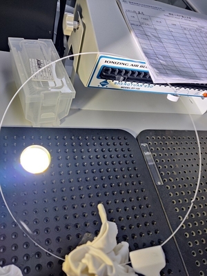 Elektronikte En İyi Performans için Yüksek Sıcaklıklı Borofloat 33 Cam Wafer