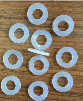 Özel sensör teknolojileri için X kesimi Y kesimi ve özel tasarımları olan özelleştirilebilir pizoelektrik wafer kuvars halkaları