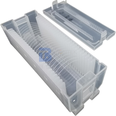 Piezo Cihazlar için 2'' 3'' Ultra İnce Piezoelektrik Gofret 50um Kuvars Film ve LT Film