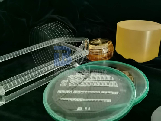 SAW Interdigital Dönüştürücü Yapımı İçin Piezoelektrik Lityum Niobat Gofret