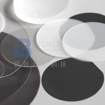 Piezo Cihazlar için 2'' 3'' Ultra İnce Piezoelektrik Gofret 50um Kuvars Film ve LT Film