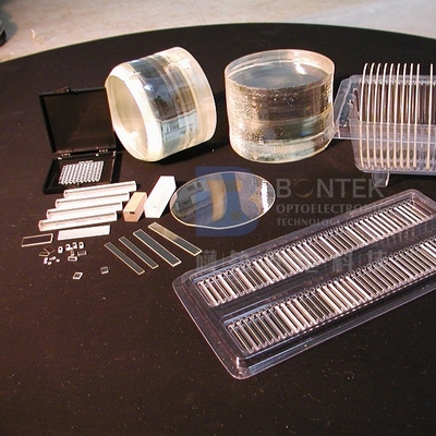 Optik Uygulamalar Lityum Niobat Gofret %0.25mol Er Dope veya %5mol MgO Dope