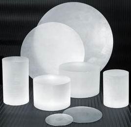 5 İnç Çap 125mm Safir Yüzey 9.0 Yüksek Sertlik 99.999％ Al2O3 Malzeme