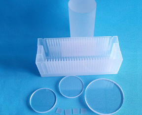 Yüksek hassasiyetli erimiş silik wafer 200 mm LTV için çapı 2μm