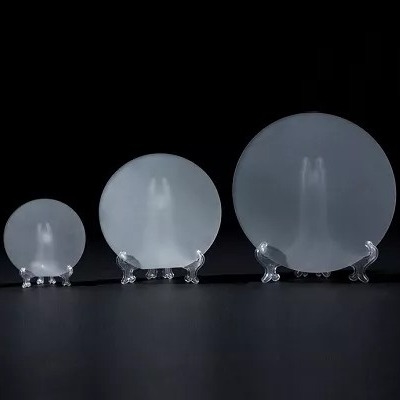 Kızılötesi Pencere LED ve Mavi Lazer için C-düzlem 0001 Safir Gofret Al2O3 Yüzey