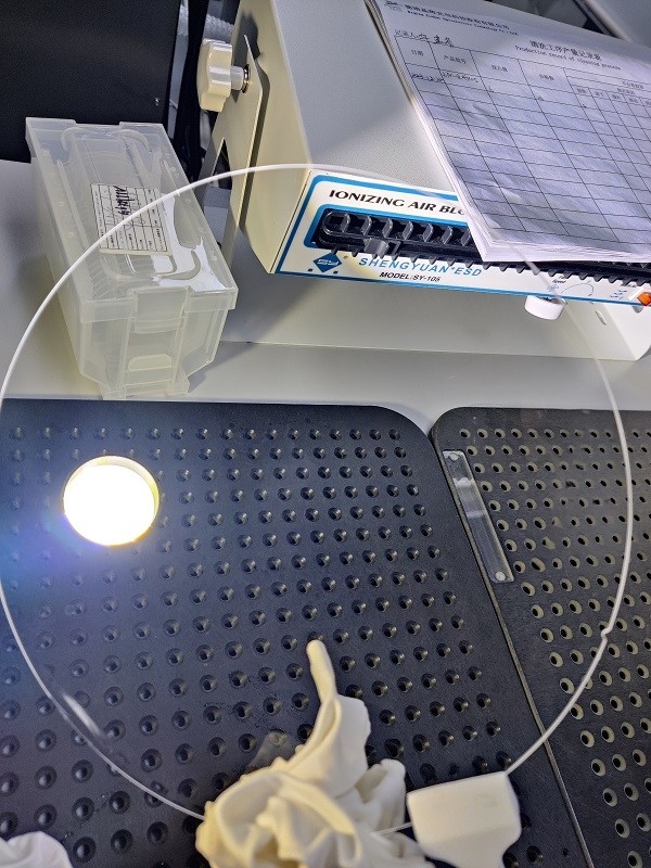 Elektronikte En İyi Performans için Yüksek Sıcaklıklı Borofloat 33 Cam Wafer