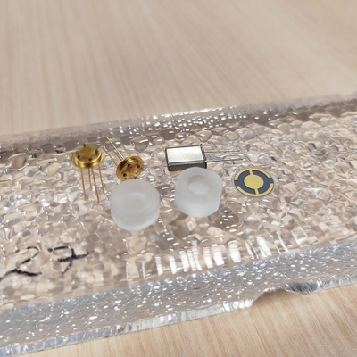 Halka Tek Kristal Kuvars Gofret IEEE Çift Taraflı Piezo Kuvars Kristal